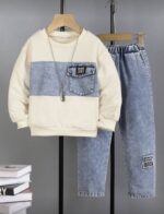 ⁦طقم جينز أولاد⁩ - الصورة ⁦2⁩