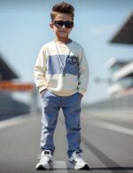 طقم جينز أولاد