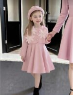 ⁦فستان و جاكة للبنات⁩ - الصورة ⁦3⁩