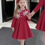 فستان و جاكة للبنات