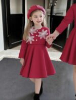 فستان و جاكة للبنات