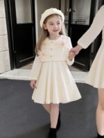 ⁦فستان و جاكة للبنات⁩ - الصورة ⁦5⁩