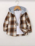 قميص أولاد مدرج